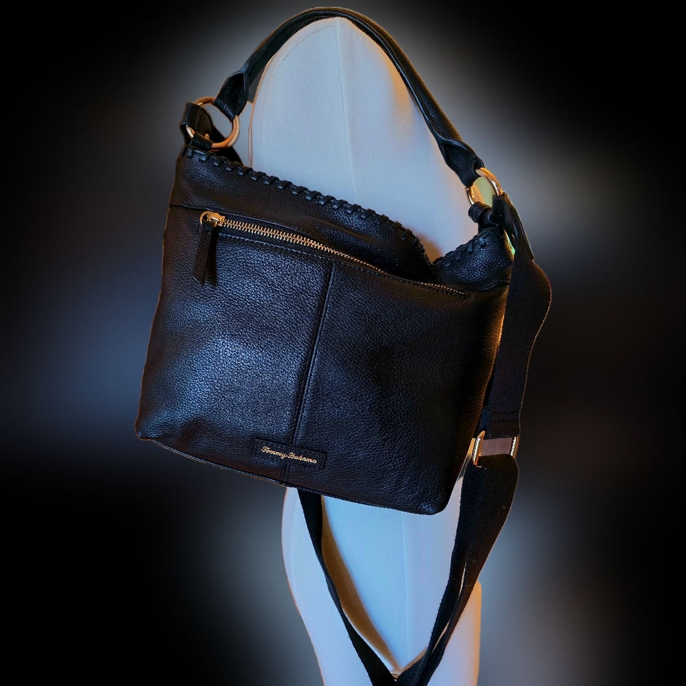 Tommy Bahama Black Crossbody Bag